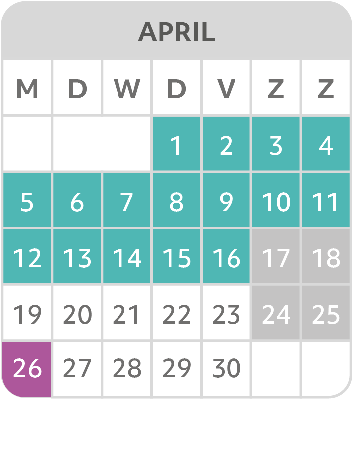 NU AANMELDEN 2027-APRIL Nu Aanmelden 2027 April